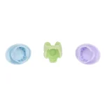 Light Blue Prophy Paste Finger Rings - DD03B, 20 per pack