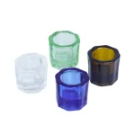 Blue Glass Dappen Dishes - GD01, 12 per pack