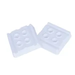 White Four-Well Dental Mixing Palettes - MW01, 200 per pack