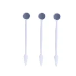 White Disposable Dental Mouth Mirrors - MM04, 100 per pack