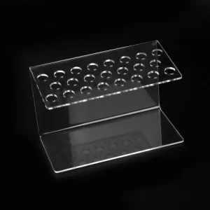 Clear Large Resin Syringe Holder - TH02L, 1 holder