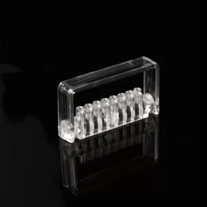 Clear 16-Slot Dental Bur Frames - BF01, 20 per pack