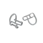 Grey Dental Cotton Roll Clips - CDM, 5 per pack