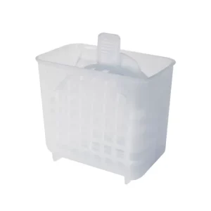 Clear Blue Denture Soaking Bath with Basket - DB20, 1 bath