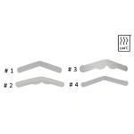 Standard Stainless Steel Matrix Bands - 144 Pack