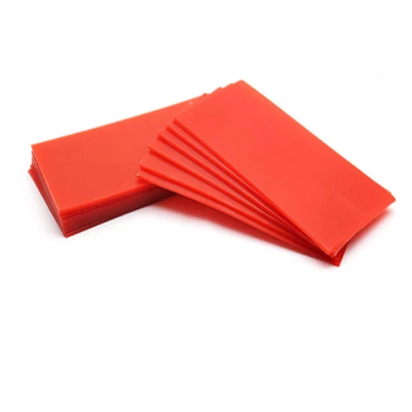 Red Dental Base Plate Wax - 18 Sheets, 250 g