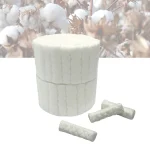 Braided Dental Cotton Rolls – 38 × 10 mm, 1000 per Bag